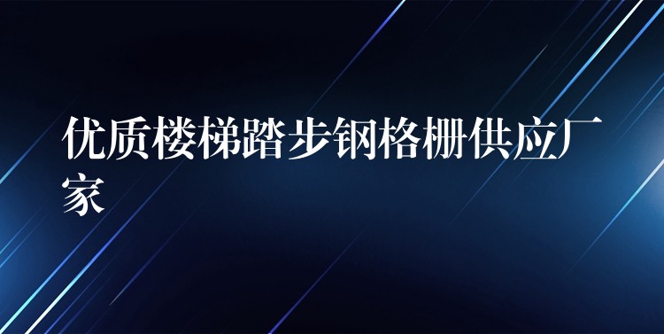 优质楼梯踏步钢格栅供应厂家 优质楼梯踏步钢格栅供应厂家
