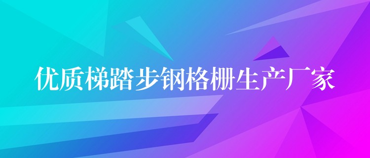 优质梯踏步钢格栅生产厂家 优质梯踏步钢格栅生产厂家